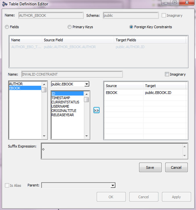 This makes it easier to define the foreign key constraints for the database tables. 