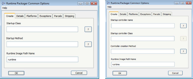 VisualWorks RuntimePackager and ObjectStudio 8.3 RuntimePackager